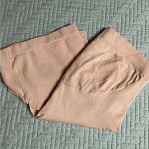 Maternity Shapewear, Over Bump, Mid Thigh, Seamless Support, Pregnancy Size Lg